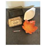 Decorative bakeware, including strawberries and