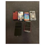 Samsung cell phone and a Motorola cell phone