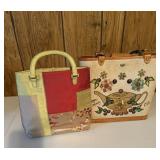 Vintage Enid Collins Of Texas Canvas Purse