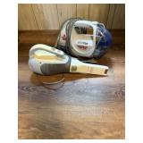 Bissell spot lifter and a black and decker dust