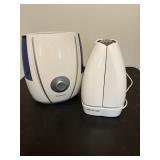 Air purifier and a Walgreens humidifier; air