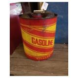 Metal 5 gallon stan can