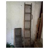 Heavy metal bifold steel ramps 80 inches long by