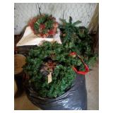 Tons of Christmas wreath