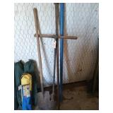 4 asst yard tools