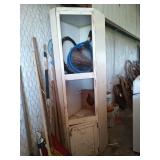 Wood cabinet 80x26x17