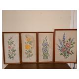 9 pcs hanging wall art 27.5x10.5 / 22.5x16 and