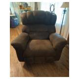 La-Z-Boy microfiber rocker recliner, tear on