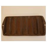 Cast iron corn stick pan