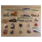 20 bags of assorted costume jewelry