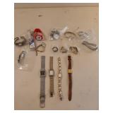 Assorted watches / watch parts