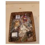 Collection of DIY repair costume jewelry