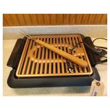 Electric Gotham steel indoor cooker 17 x 14