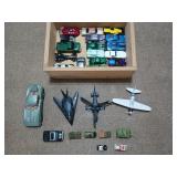 Asst diecast cars and planes