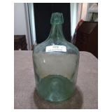 Old glass bottle 12"