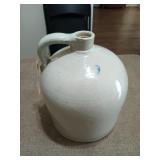 Large crock jug 12" x 9"
