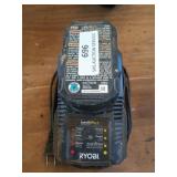 Ryobi intelliport battery charger, 18 volt battery