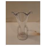 Imperial Glass Candlewick Fluted Vase With