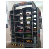 Hot Wheels micro machines case and 16 cars