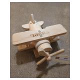 Wooden Tonka airplane 5.5 x 9