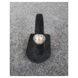Sterling silver ring 5.4 g size 6