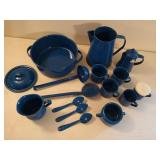 15 PCs enamelware
