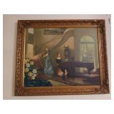 Framed "Morning Melody" print by Ralph Brownell