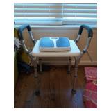 Shower chair, scale