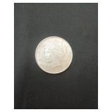 1922 peace dollar