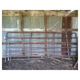 12 ft panel, 10 ft gate