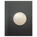 1883 Morgan silver dollar