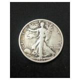 1935 walking Liberty half dollar