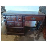 Pine student desk 31x18x46