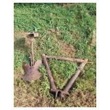 Homemade middle buster, other iron piece