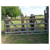12 ft galvanized gate