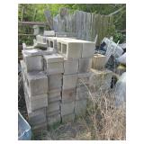 100+ asst concrete blocks