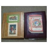 5 photo albums of assorted antique Christmas cards