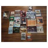 Collection of assorted civil war books and