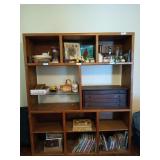 Oak entertainment center 71x60x16 * NO CONTENTS*