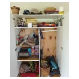 Contents of cabinet * NO CABINET *