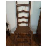 3 ladder back chairs