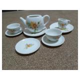 9 pc mini tea set