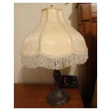 Beautiful lamp 22" & sharp alarm clock