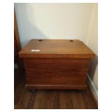 Wooden trunk 17.5 x 23 x 17