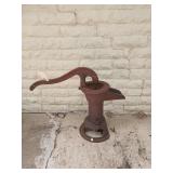 Cast iron hand water pump 17"