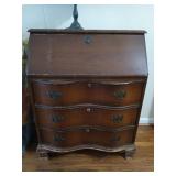 Antique wooden Secretariat 39 x 30.5 x 16