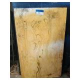 Cultured marble piece 30 x 18.5