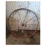 32-in iron wheel
