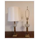 Pair of table lamps 34"