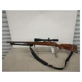 Mauser model 98 with bull barrel I believe 2